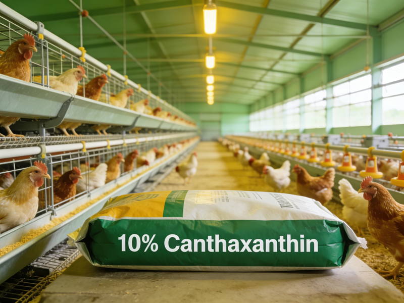 Canthaxanthin feed additive Kantaksantin yem katkı maddesi