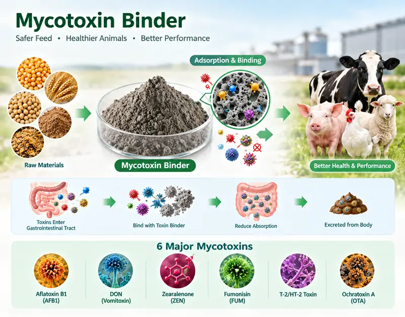 Mycotoxin Binder Mikotoksin Bağlayıcı
