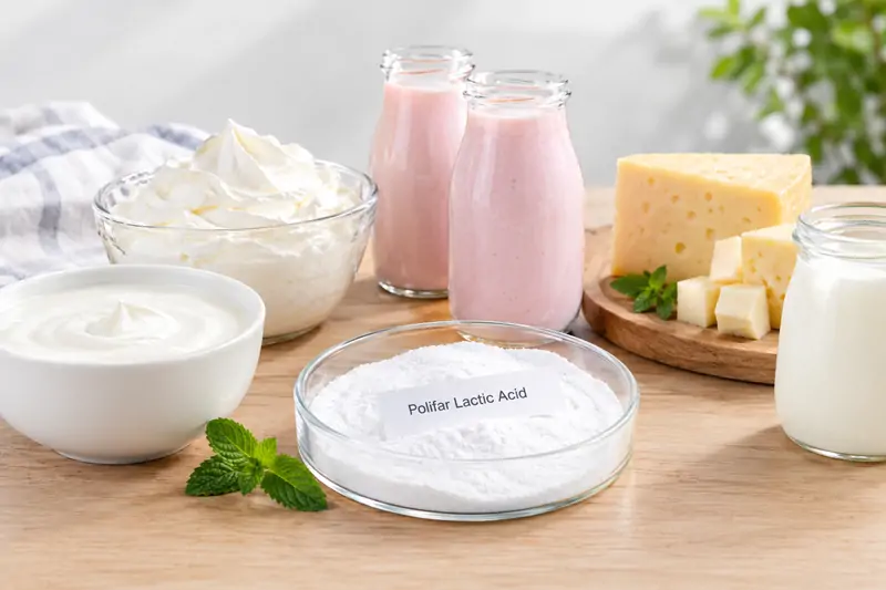 Lactic Acid for Dairy Süt Ürünleri İçin Laktik Asit