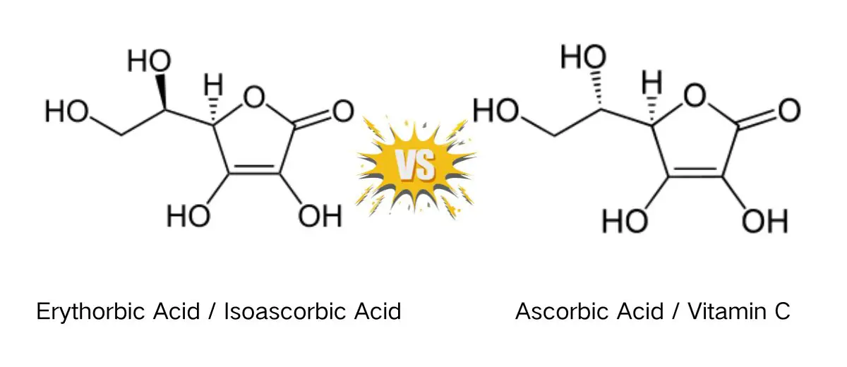 Erythorbic Acid VS Ascorbic Acid Eritorbik Asit VS Askorbik Asit