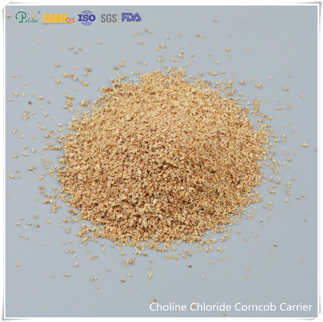 Kümes hayvanları ve su ürünleri endüstrisi için Choline Chloride Corn Cob yem sınıfı toz