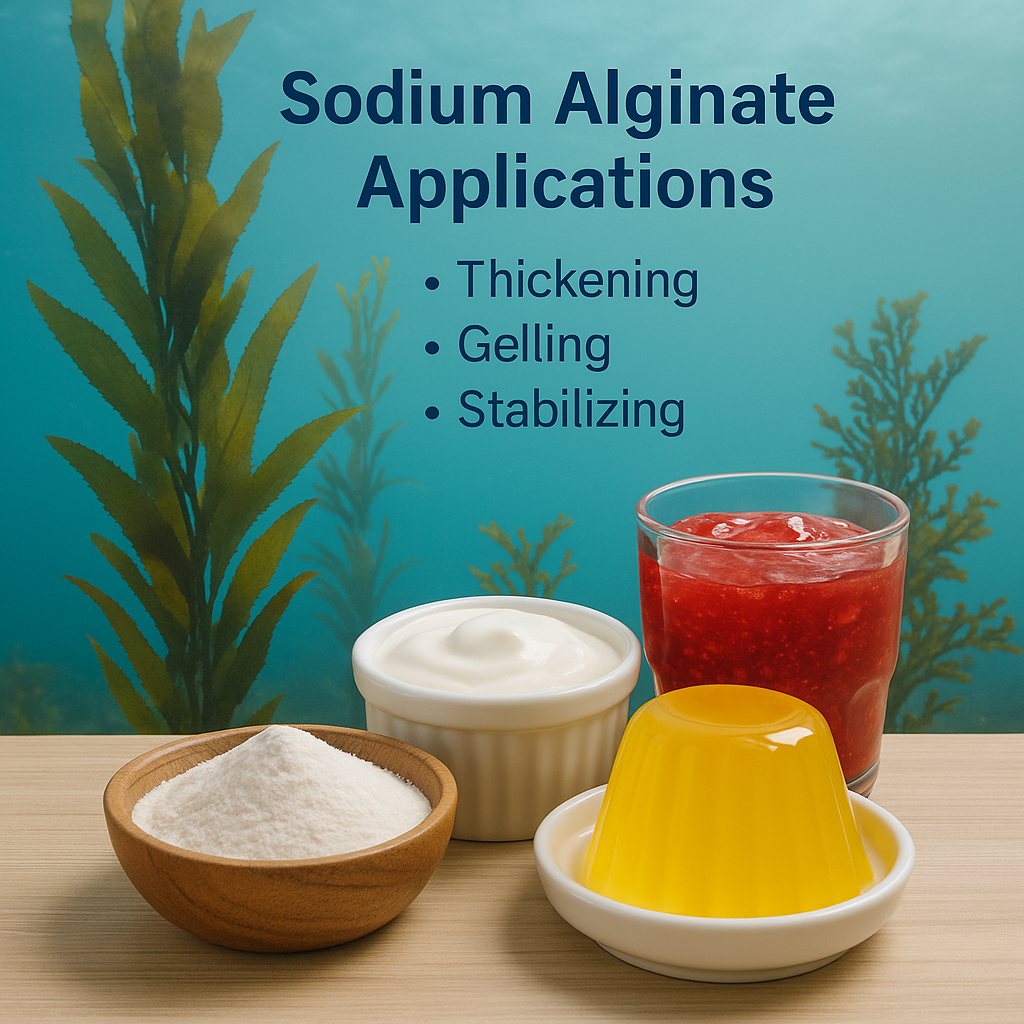 Sodyum aljinat uygulamaları