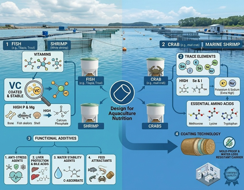 Aquatic premix Sudaki ön karışım
