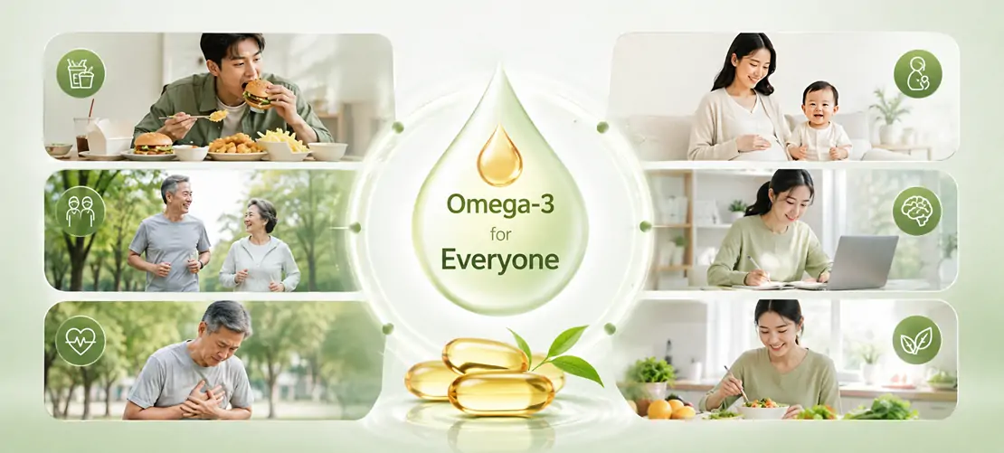 Omega-3 uygundur