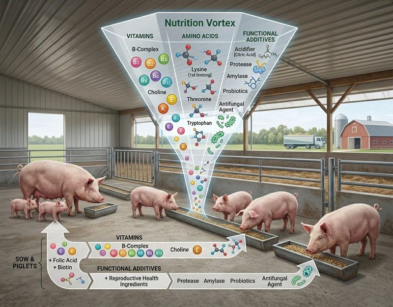 Pig Premixes Domuz Premiksleri