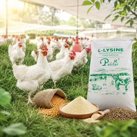 Kümes hayvanları için Lizin